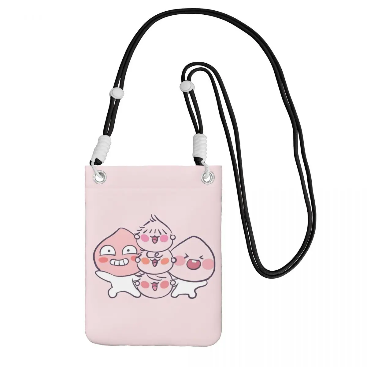 

Custom K-Kakaoed Carry A Mobile Phone Bag Diagonally Men Women Cool Cartoons Mobile Phone Bag for Running Phone Money Pouch
