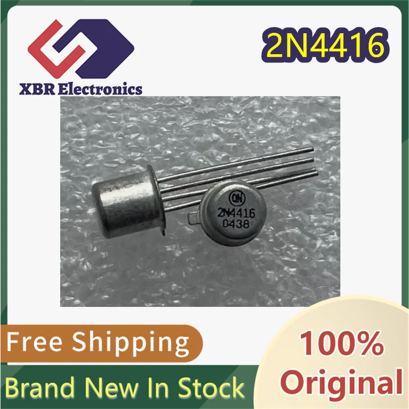 

(1/10 pieces) 2N4416 TO72-4 pin field effect transistor gold seal straight plug triode brand new original stock free shipping