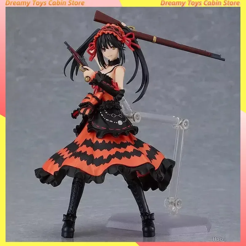 

Date A Live Protagonist Tokisaki Kurumi Articulated Action Figure Toys Desktop Room Ornament Boys Fan Birthday Toys Gift