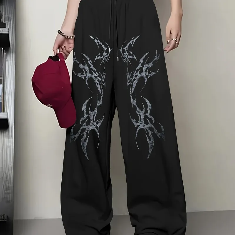 Los pantalones de pierna recta para mujer American Street son casuales y de moda, adecuados tanto para hombres como para mujeres en otoño e invierno.