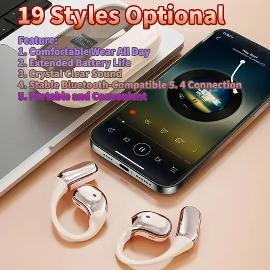 Languages Translator Earbuds 142 Languages Noise Cancelling Two-Way Instant Translated Smart Voice Translator Device for Gifts