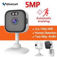 Vstarcam CS770 5MP 2.4G/5G Wifi Surveillance HD IP Camera Two-Way Audio Color Night Vision Security AI Human Detection Camera