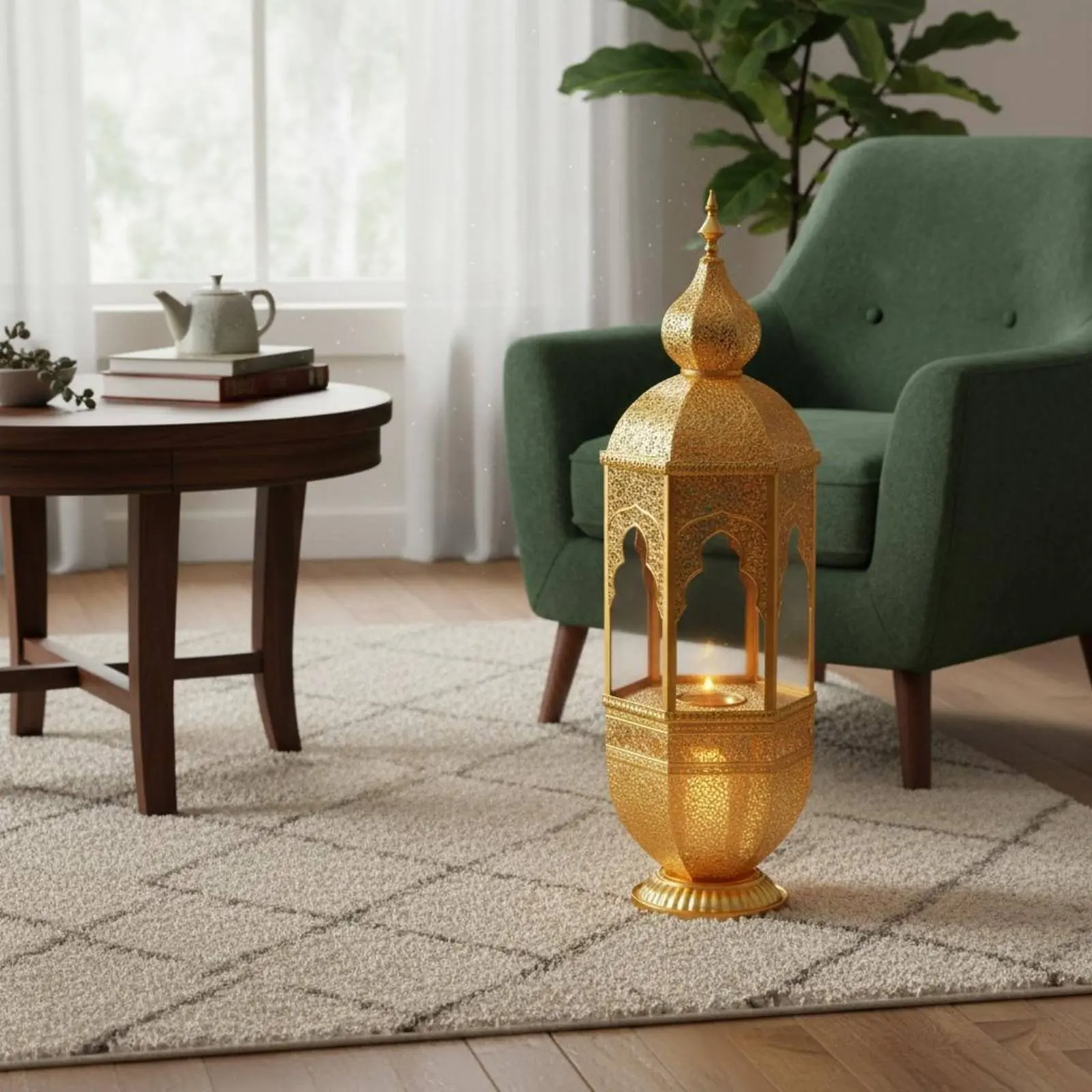 Arabic Design Incense Burner Decorative Ambience Arabian Incense Burner Middle Eastern Censer Luxury Look Home Decor for Gift
