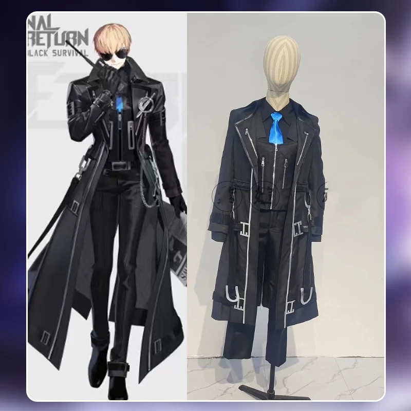 

COWOWO Eternal Return Alex Agent Costumes Cosplay Costume Cos Game Anime Party Uniform Hallowen Play Role Clothes Clothing