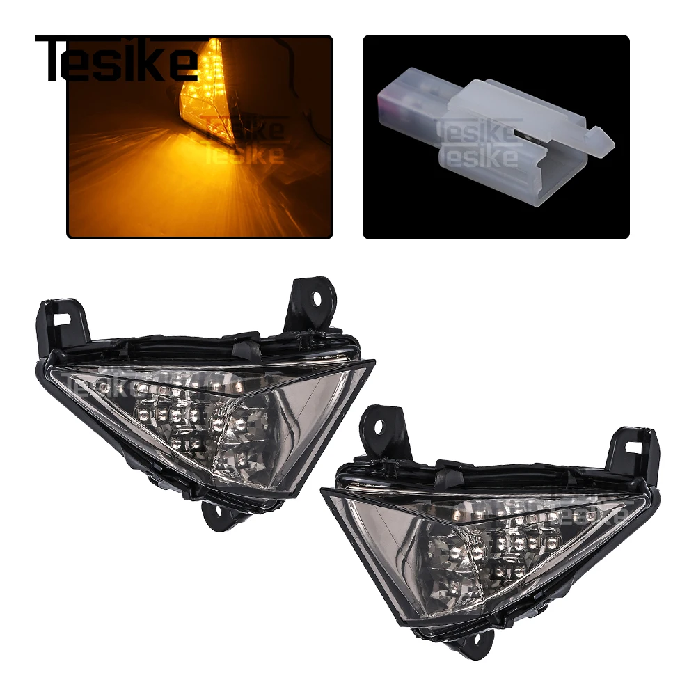 Motorcycle Turn Signal Flashing 12V For Kawasaki ZX14 ZX14R 2006-2019 ZX14R ABS SE 2020-2024 Ninja ZX6R 2007-2012 Signal Lamp