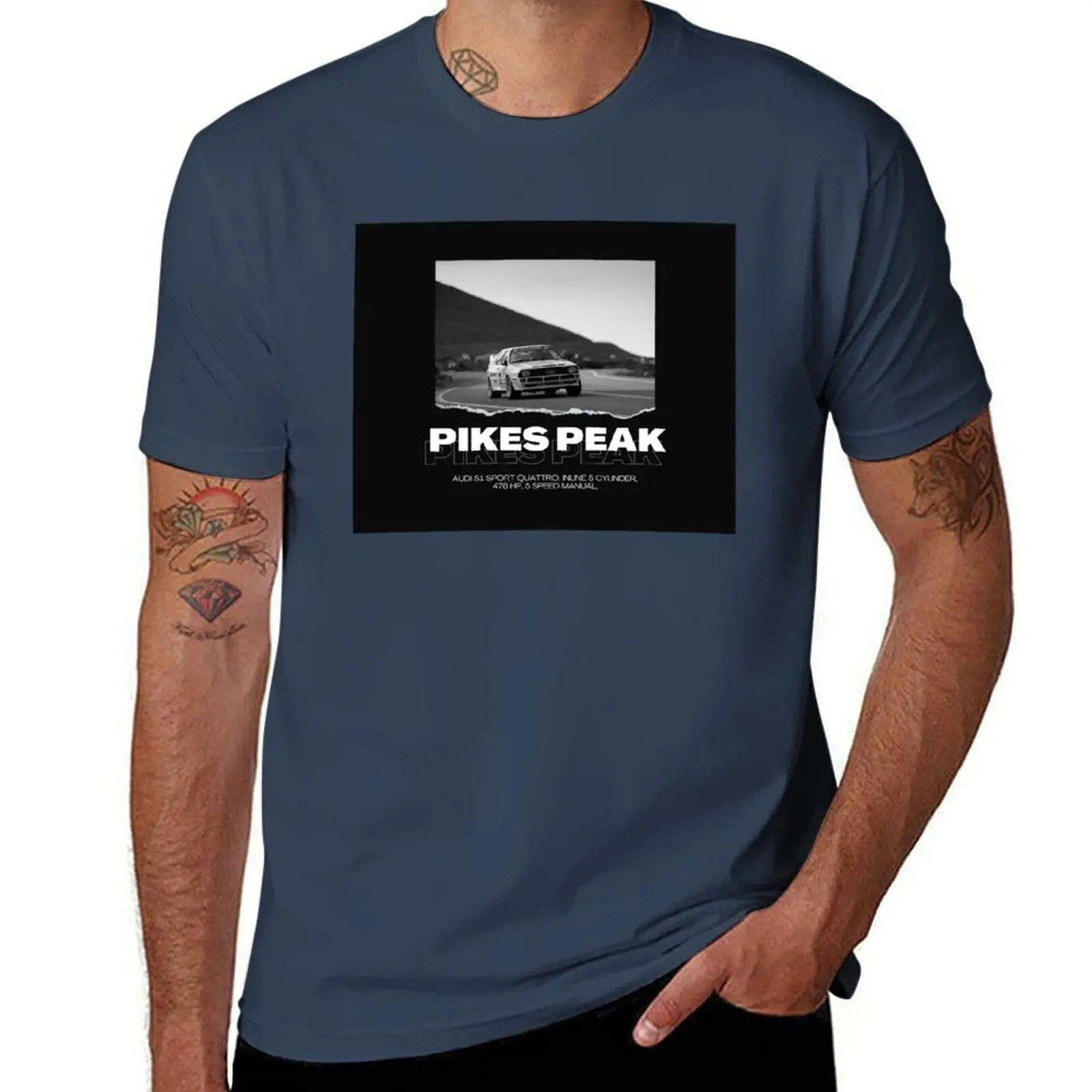 Pike's Peak! T-Shirt Casual Loose Fit Short Sleeve T-Shirt