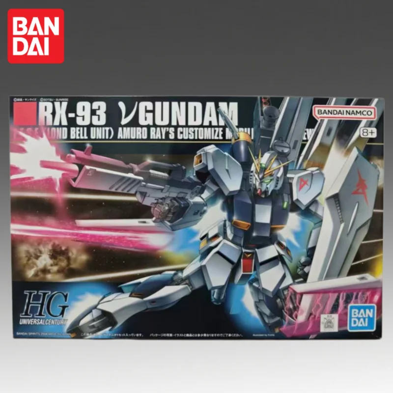 

In Stock Bandai Original Hguc 1/144 Gundam Action Figure Model Doll Brand New Boxed Anime Characters Toys Model Garage