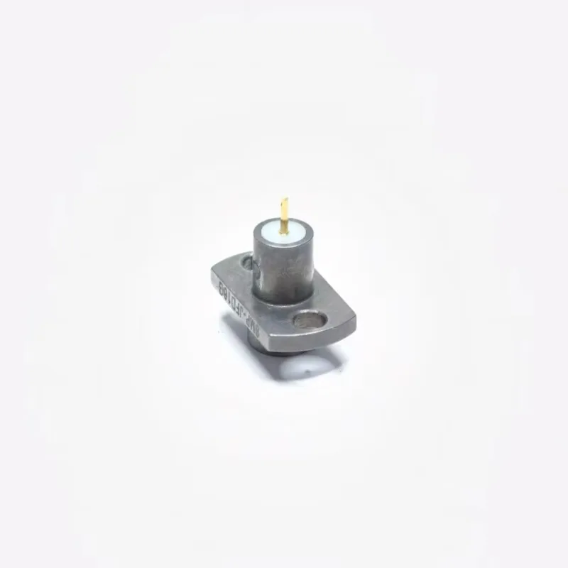 Custom Available SMP-JFD16G RF Coaxial Connector, Male Flange Mount, Precision High Frequency Interconnect Component