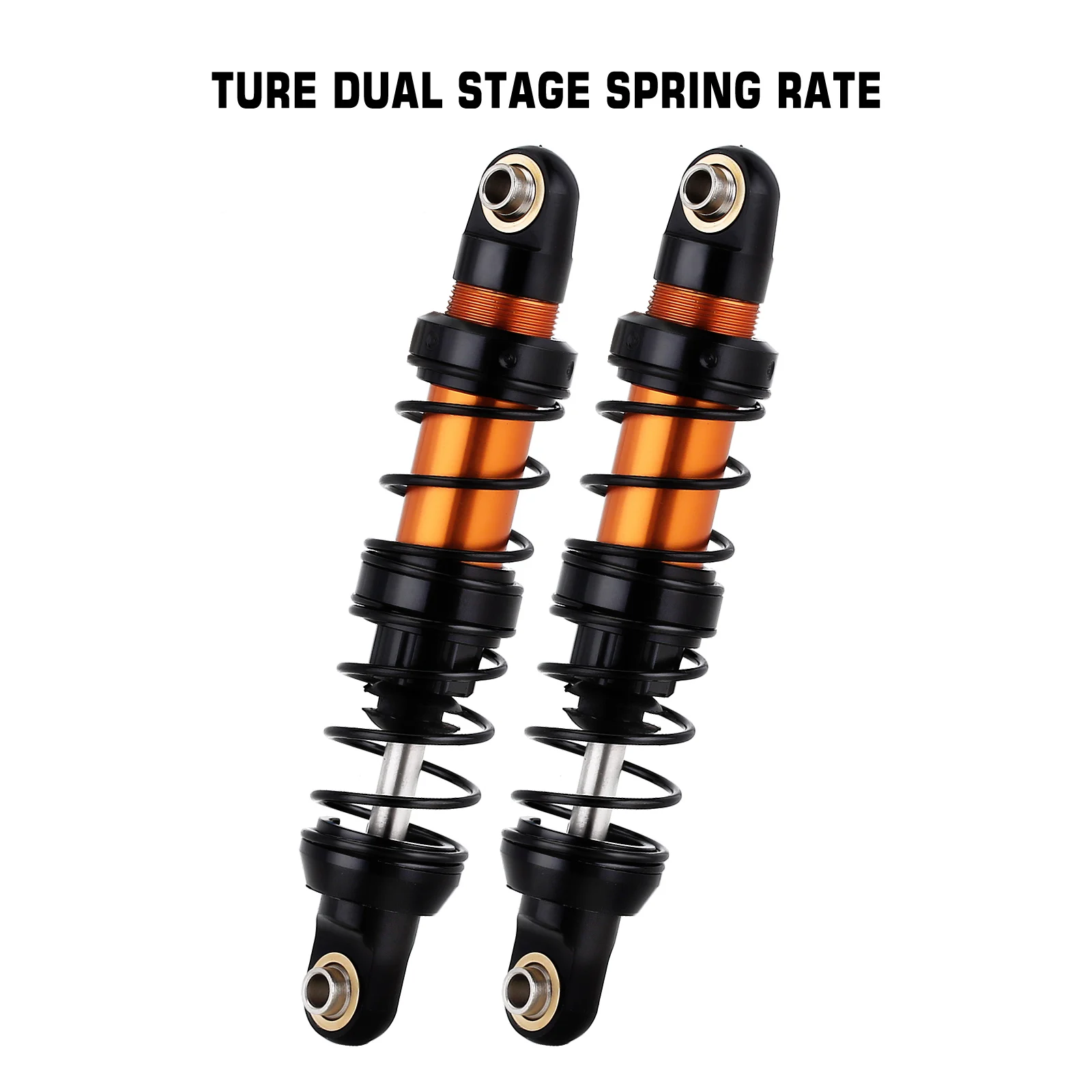 금속 충격 흡수 장치 70/80/90/100/110/120mm 오일 댐퍼 1/10 RC 크롤러 자동차 축 SCX10 90046 AXI03007 TRX4 TRX6