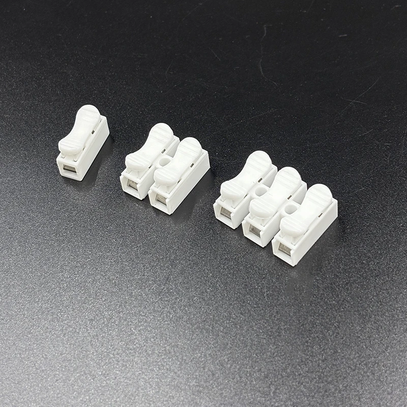 10/20/50pcs Electrical Crimping Terminal Junction Cable Clamp LED Light Strip Connector Batch Anti Loosening Easy to Install
