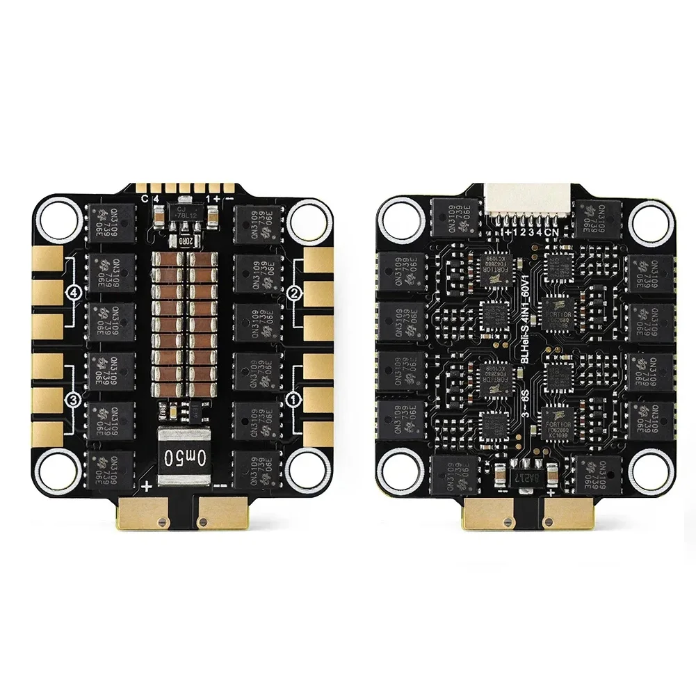 HGLRC SPECTER F460 MPU6000 60A STACK F405 V2 Pengontrol Penerbangan BLHELI_S 60A 4in1 ESC 30X30mm 2-6S untuk Drone FPV Freestyle