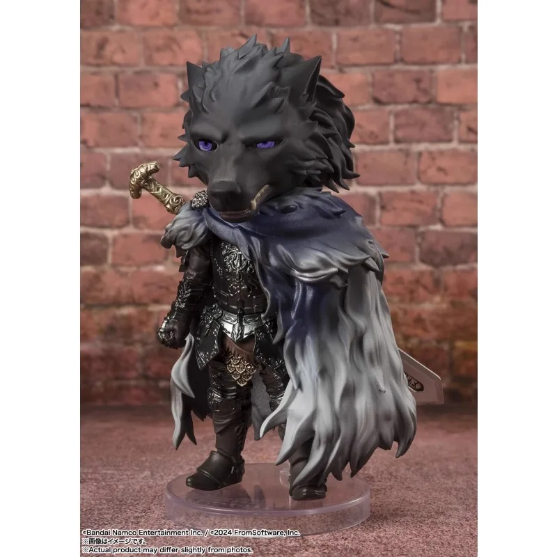 Bandai Genuine Figuarts Mini Elden Ring Anime Figure Blaidd The Half-Wolf Action Toys for Kids Christmas Gift Collectible Model