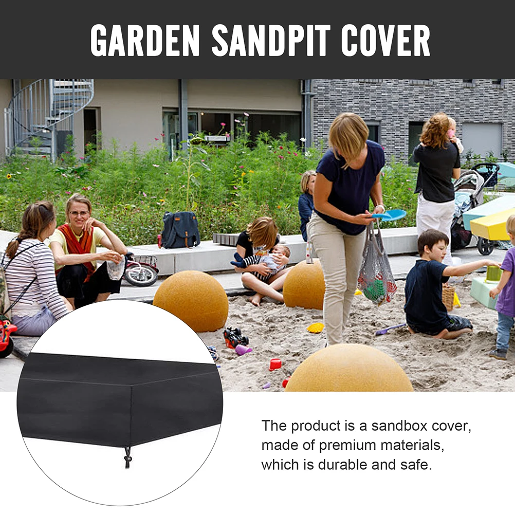

Pool Sandbox Cover Swimming Dustproof Beach Waterproof Polyester for Child