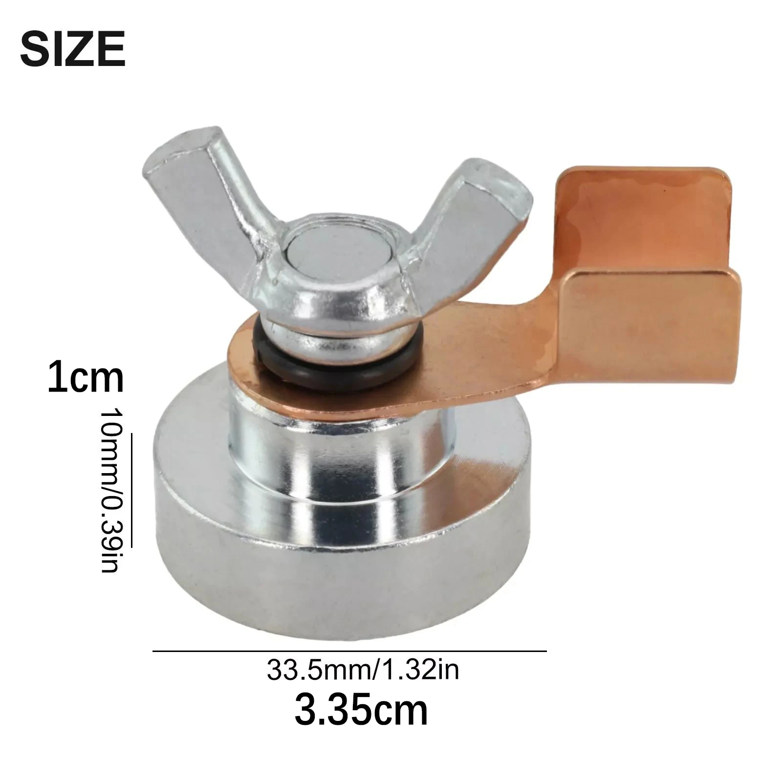 Magnetic Welding Ground Clamp Instant Grounding on Metal Time-Saving Strong Magnetic Earth Clamp for Flat Curved Surface