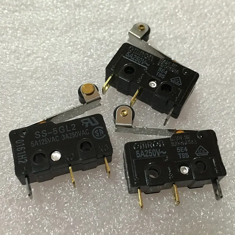 30pcs   Switch SS-5GL2 for 5A 125VAC 3Pin Micro Switch