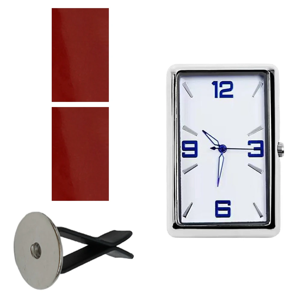 Auto Dashboard Clock Car Clock Dashboard Fixing Easy To Read Scale Interior Car Accessory Automotive Interior Clock