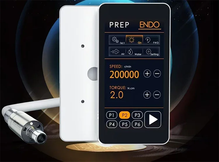 معدات مختبر دينتا محرك دينتا المدمج في محرك كهربائي سوبر مايكرو S برو دينتا + محرك إندو 2 في 1