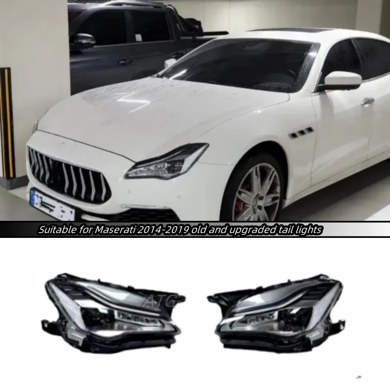 

Car lighting is suitable for the Maserati series 2014-2019. The old model of headlights has been upgraded, and the new LED