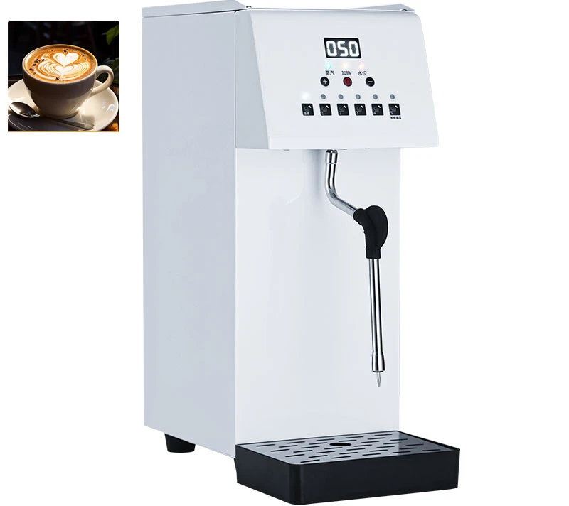 6L Capacity Commercial Milk Froth Steam Machine Coffee Milk Bubble Maker With 5 Temperature Setting Fully Automatic Intelligent