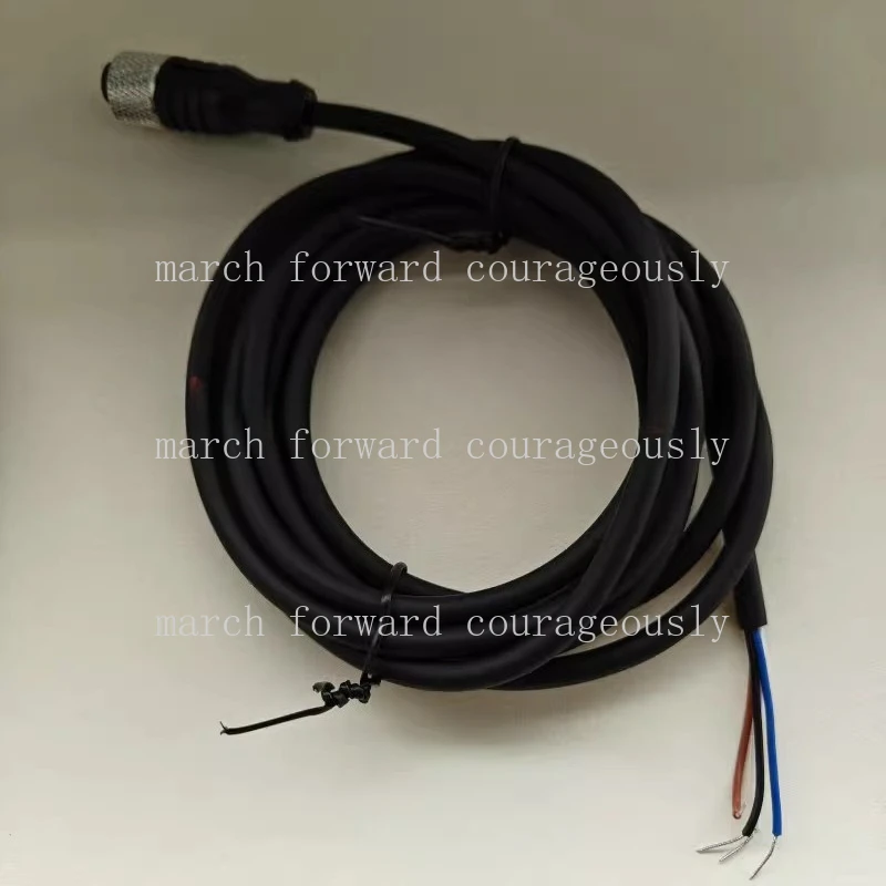 for Omron proximity switch connection cable XS2F-M12PVC4S2M/XS2F-M12PVC4APVC Oil-resistant M12