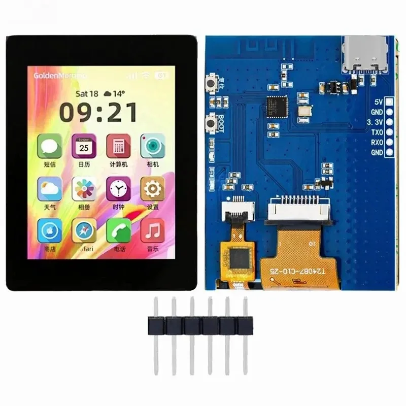 ESP32-C3 With 2.4-Inch TFT LCD Screen ST7789 Small Screen 240x320 Display With Color Screen SPI
