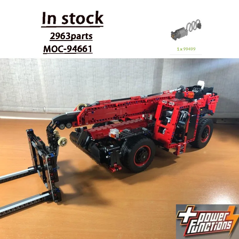 

Конструктор MOC-94661 «Городской сельскохозяйственный кран на радиоуправлении», 2963 детали, подарок для мальчиков на день рождения и Рождество