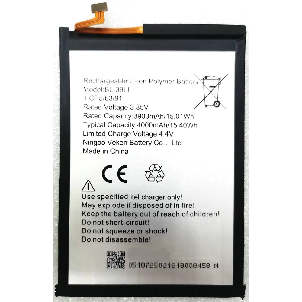 New BL-39LI Battery For Itel A56 A56Pro Tecno Pop4 (BC2) Mobile Phone