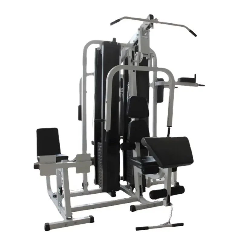 2026 4 Person Multi Station Trainer Combined Gym Fitness Machine