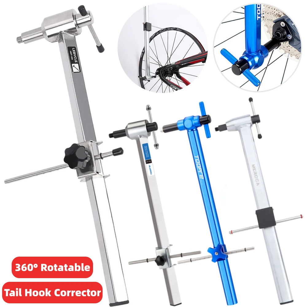 

Bicycle Derailleur Hanger Alignment Corrector 360-Drgree Rotatable MTB Road Bike Tail Hook Corrector Gauge Cycling Repair Tools