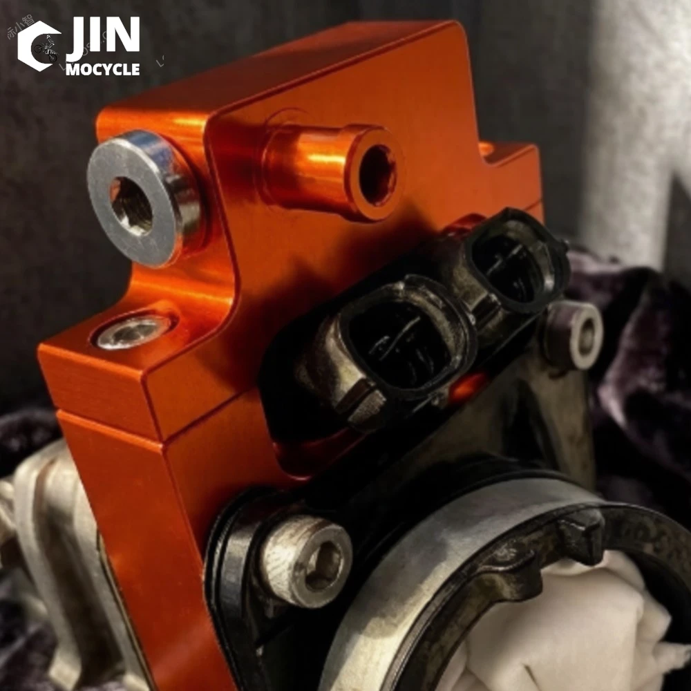 For GasGas EC 300 2023 EC 250 300 EC300 EX300 2021-2023 EX250 2022 2023 Motorcycle CNC TPI Fuel Injector Relocation Block Kits