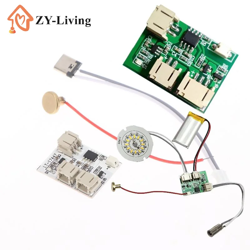 

Настольная LED-лампа из бука для спальни и офиса, DIY-аксессуары, 3 уровня яркости, сенсорное управление, USB-C, таймер, плата управления