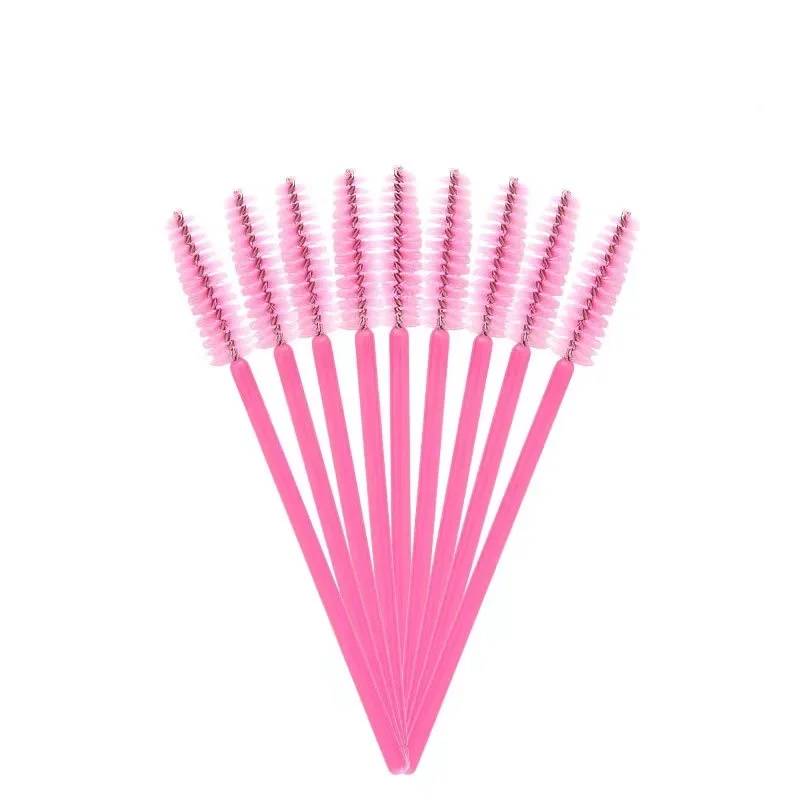 [SHIP ON 24 HOURS]50pcs/set Eyelash Brush Soft Head Eyelash Eyebrow Mascara Applicator Comb Micro Brush Makeup Brush