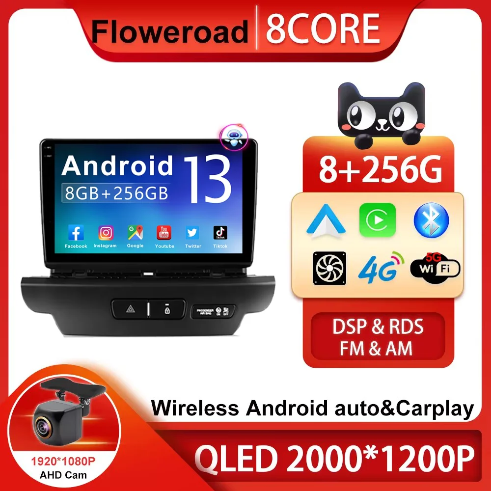 

2K SCREEN For Kia Ceed 3 CD 2018 - 2020 Multimedia Video Player Navigation stereo Wireless Carplay No 2din 2din dvd GPS BT