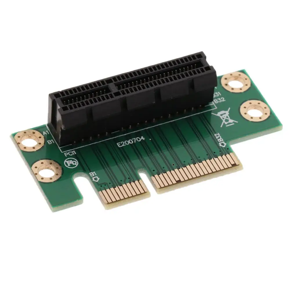Adaptador PCI-E 4X Riser Card, 90 Ângulo para Chassis Servidor 1U 2U