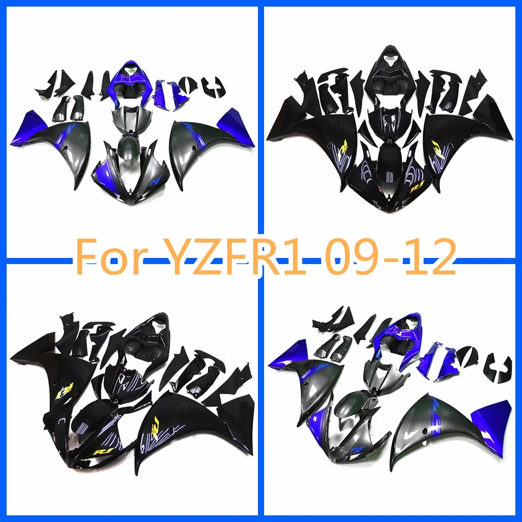 

Комплекты обтекателей мотоцикла для YAMAHA YZF-R1 2009 2010 2011 2012 YZFR1 YZF1000 09 10 11 12 Комплект кузова из АБС-пластика для литья под давлением
