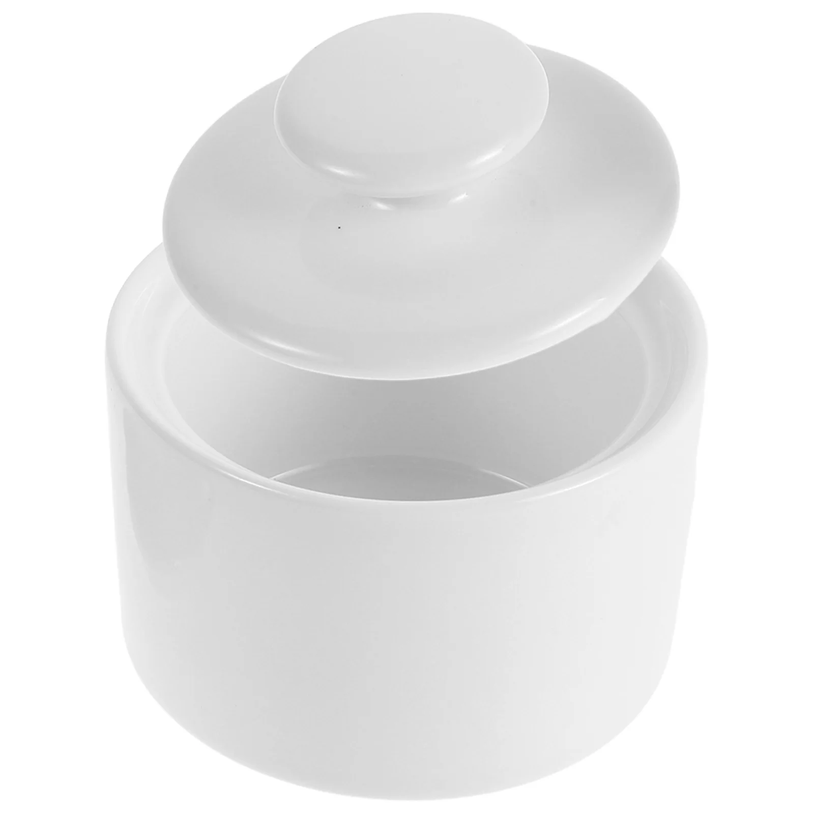 

Christmas Sugar Bowl Ceramic Cookie Jar Coffee Bar Decor White Container Containers with Lids