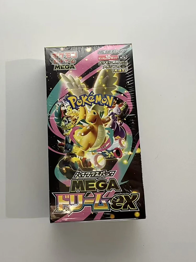 Pokemon TCG 2026 Neue M2a JP Edition Sammelkartenspiel Mega Dream EX Goldene Box Booster-Pack Geburtstagsgeschenk Spielzeug