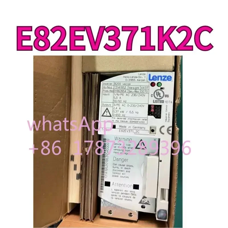 

New 0.37KW inverter E82EV371K2C in stock for quick delivery
