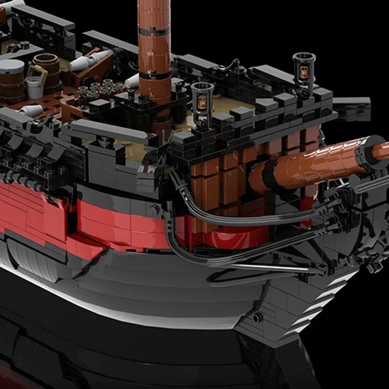 Klocki konstrukcyjne Moc Model żaglowca Revenge Queen Łódź Technologia Modułowe klocki do montażu na prezenty Zabawki Zestawy DIY