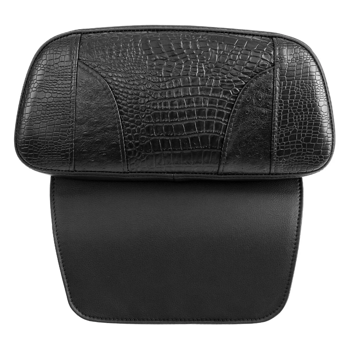 Motorcycle Razor Chopped Trunk Backrest Pad For Harley Touring Street Glide Road Glide 2014-2024