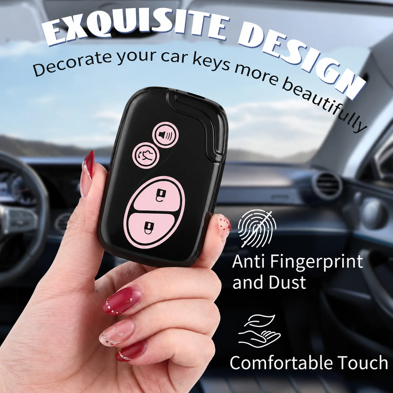 New Color Key Case Cover For Lexus CT200H GX400 GX460 IS250 IS300C RX270 ES240 ES350 LS460 GS300 450h 460h Car Accessories