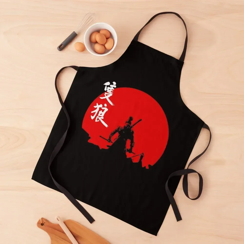 

Needed Gifts Sekiro Cute Graphic Gift Apron japanese woman restaurant accessories Apron