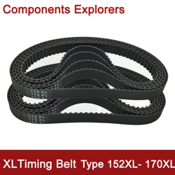 XL Timing Belt 152XL 154XL 156XL 158XL 160XL 162XL 164XL 166XL 168XL 170XL Width10/12/15/20mm Closed Loop Synchronous Belts