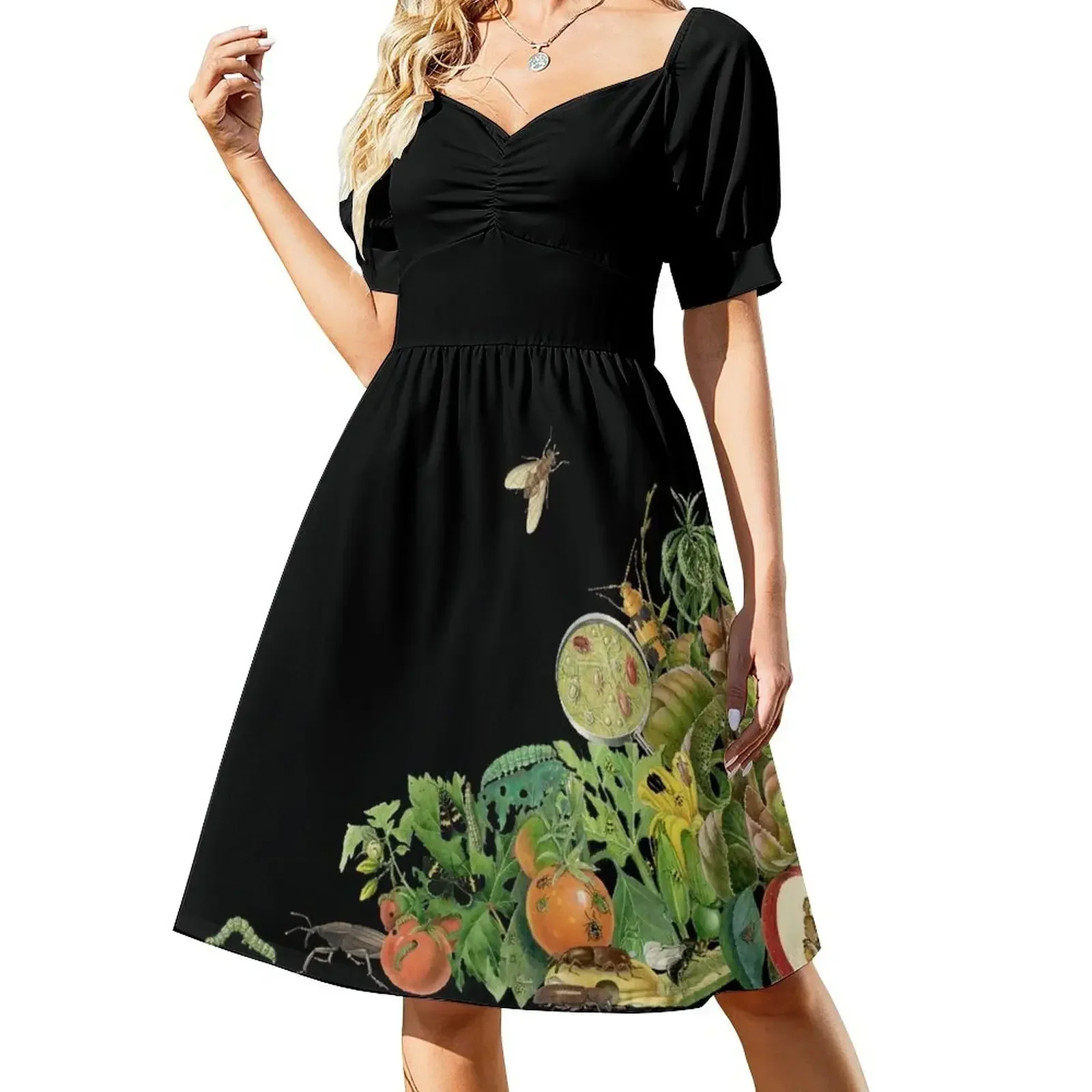 Insect pest cornucopia Sleeveless Dress women's clothing trend 2025 women's clothing korea stylish Dress