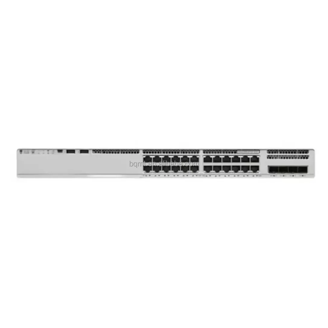 For C9300X-24Y-A 24-Port 25G/10G/1G SFP28 Modular Uplinks POE SNMP QoS New Network Ethernet Switch