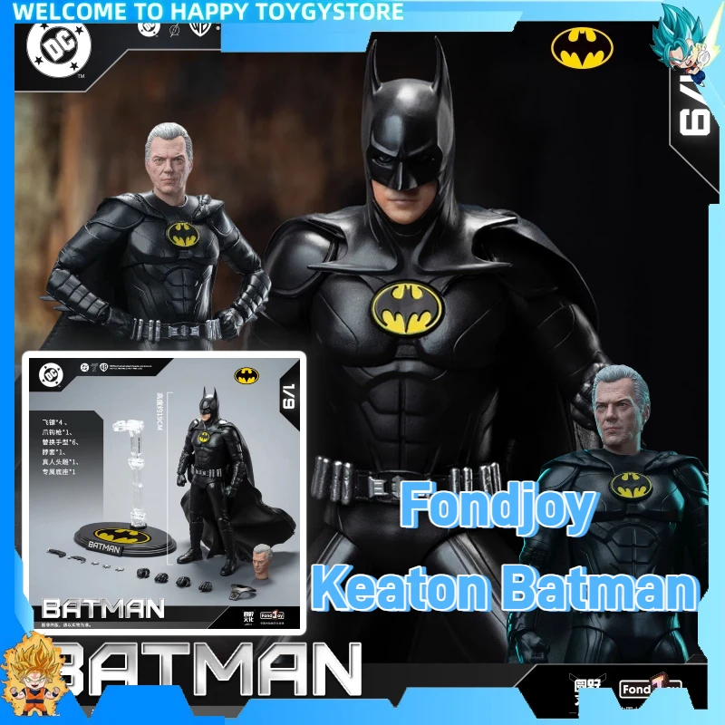 

New Original Fondjoy 1/9 Dc Keaton Batman Figure Realistic Headsculpt Figurines Anime Action Figures Joint Movable Toys Gift