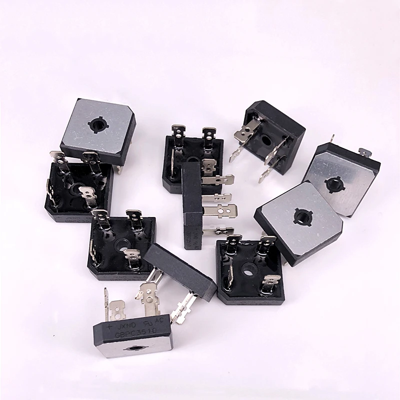 (2 ชิ้น) GBPC3510 1000V 35A บริดจ์เร็กติไฟเออร์ไดโอดเฟสเดียว