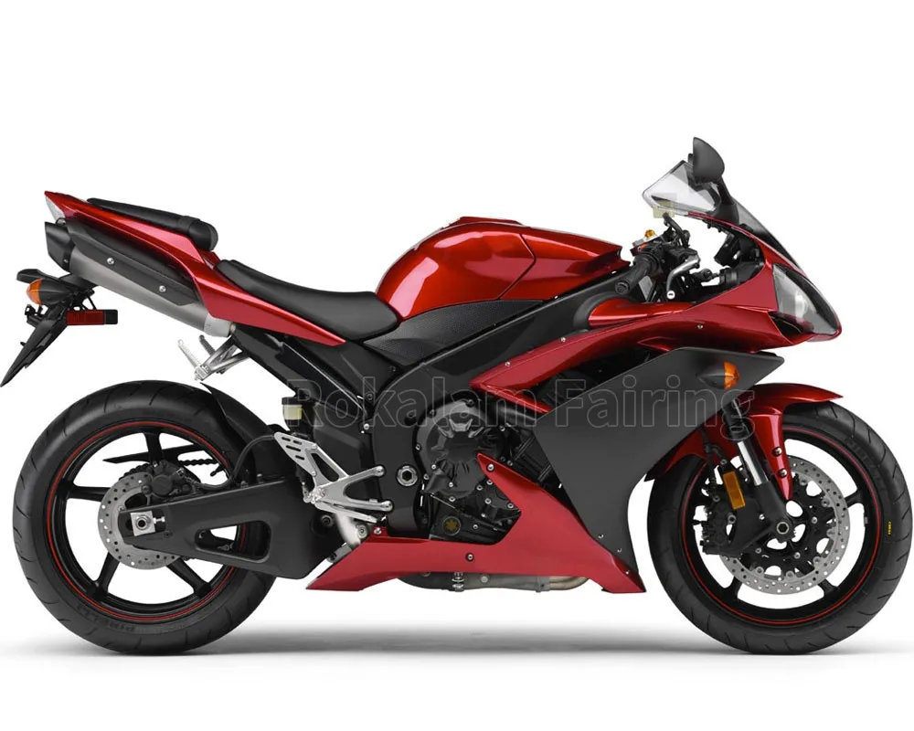 Red Black For Aprilia RS125 2006 2007 2008 2009 2010 2011 RS 125 06-11 ABS Motorcycle Fairing (Injection Molding)