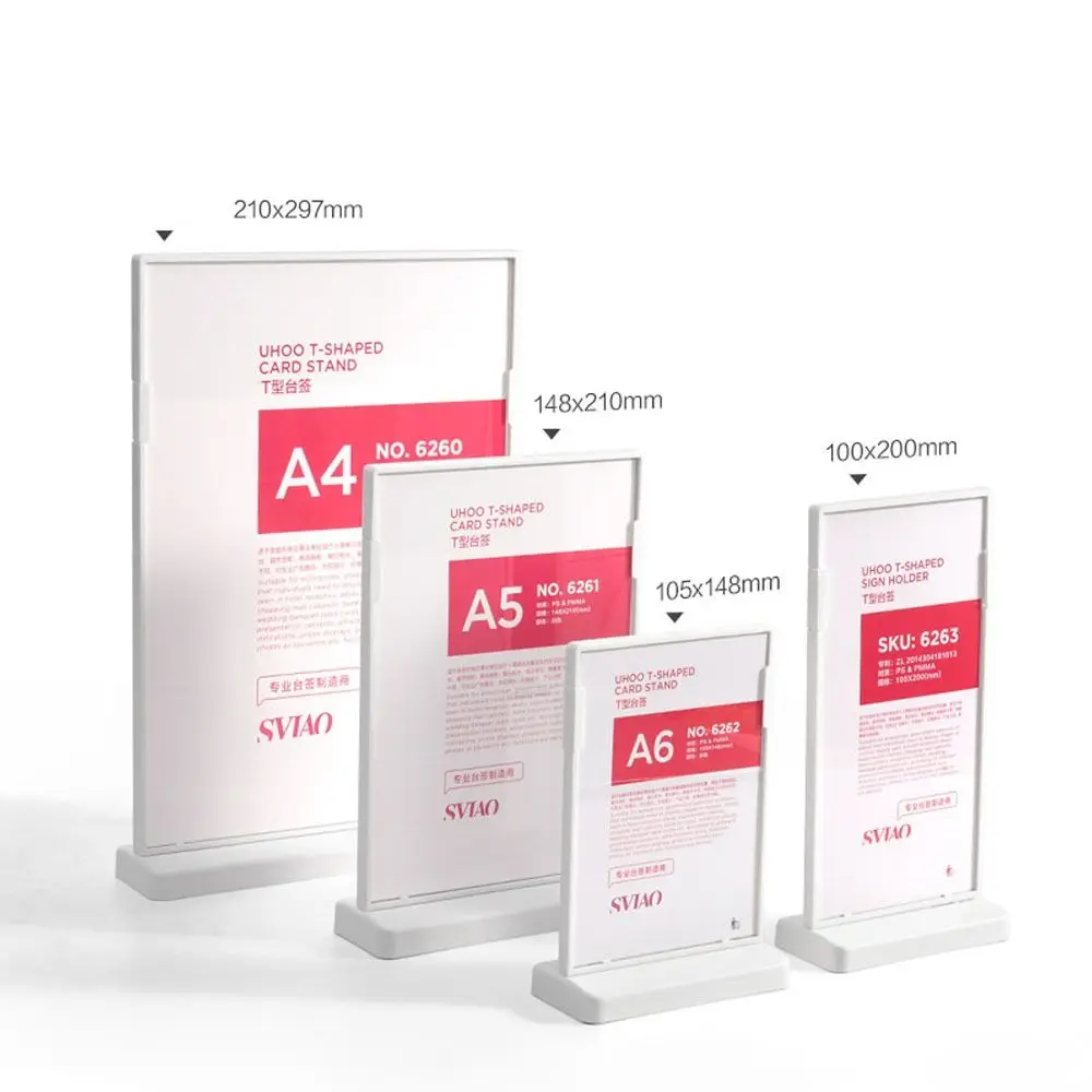 A4 A5 A6 Acrylic Si…