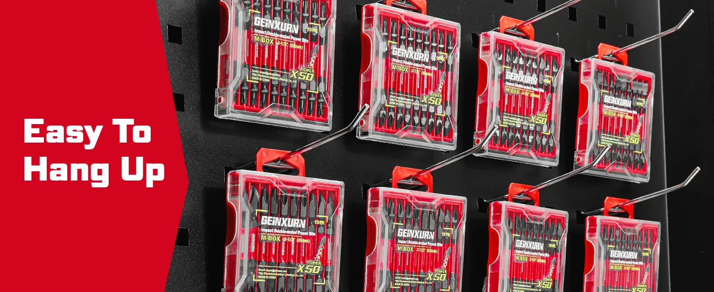 Geinxurn 3,54'' PH2-PH2 Impact Doppelendiger Power-Bit, Standardtyp, S2-Legierungsstahl, entwickelt für Anwendungen mit hohem Drehmoment. – Detail 9